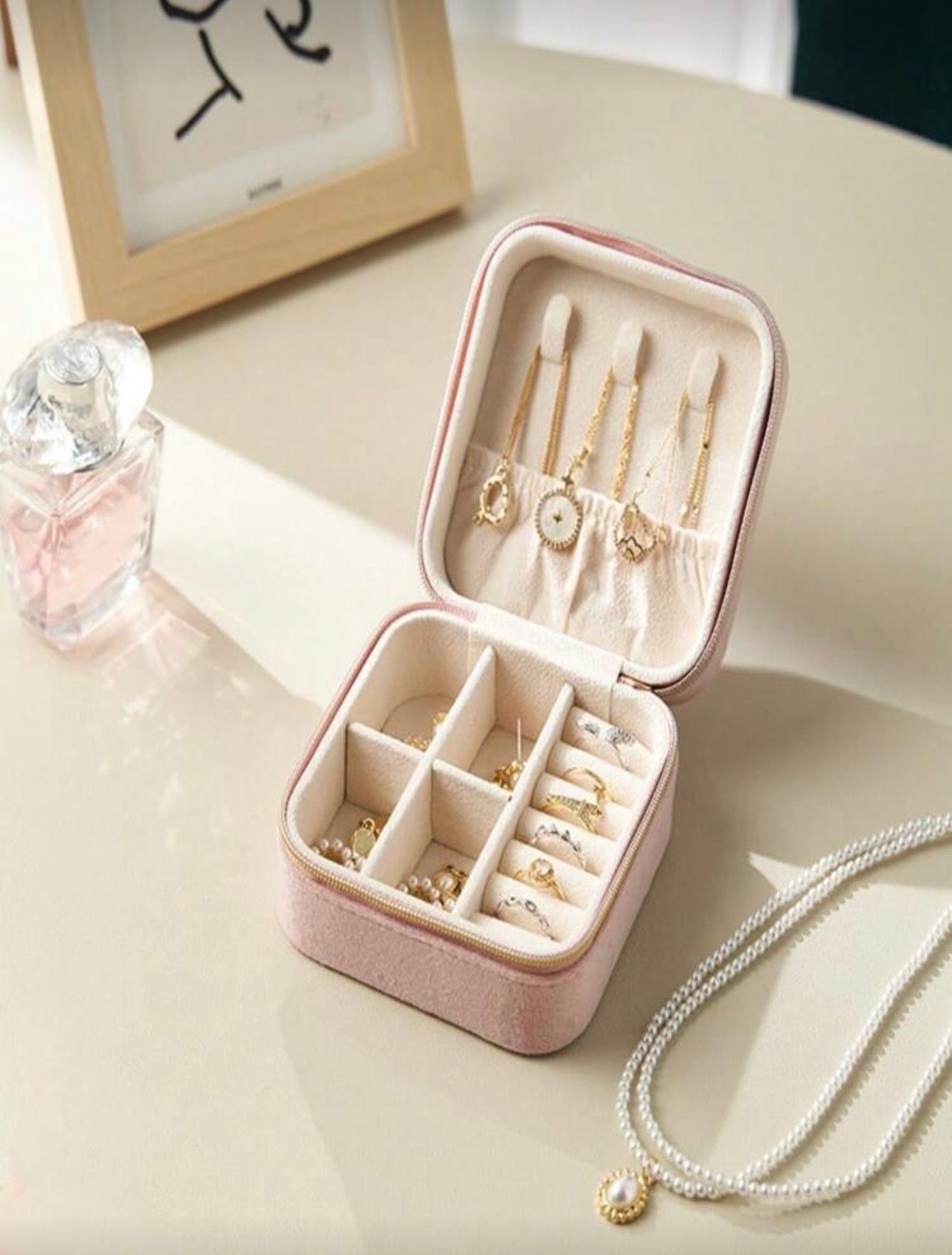 Portagioie in velluto